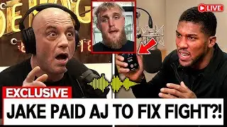 Anthony Joshua EXPOSES Jake Paul For Trying To BRIBE Him In Voice Message!