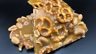 Peanut and Pretzel Brittle