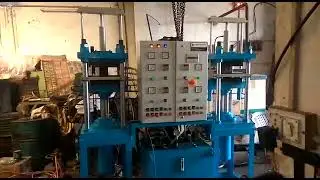 Buy | Sell Used Rubber Molding Hydraulic Press | Rubber Compression Molding PLC Automated 18&rdquo;x18&rdquo;