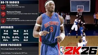 THIS 6'9 BEN WALLACE BUILD BLOCKS EVERY SHOT on NBA 2K26!