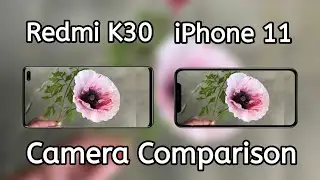 Xiaomi Redmi K30 VS iPhone 11 Camera Comparison