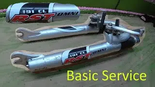 RST Omni 191 CL Bicycle Fork Service