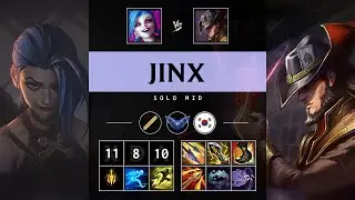 Jinx Mid vs Twisted Fate - KR Diamond Patch 25.09