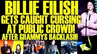 Billie Eilish JUST CURSED AT CROWD After Stolen Land & ICE Comments BACKFIRE At Grammys DISASTER!