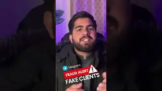 Detect Fake Client | Client Asking for project Discussion on Telegram