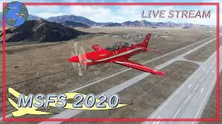 Thursday Night Flights. Himalaya with Orbx Mesh.