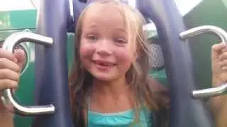 Hilarious! First time on California Screamin!
