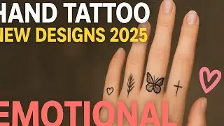 ✨ Hand Tattoo NEW DESIGNS 2025 | Emotional & Meaningful Tattoo Ideas 💖🔥
