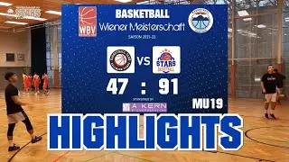MU19 BC GGMT Vienna/2 vs STARS Basketball  47:91 ISo.14.11.2021