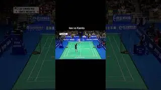 A rally ending with Lee's smash🥀&hearts;️#badmintonassociationofindia #badmintonace #badmintonlegend