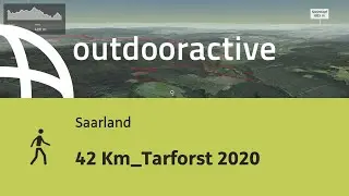 Wanderung im Saarland: 42 Km_Tarforst 2020
