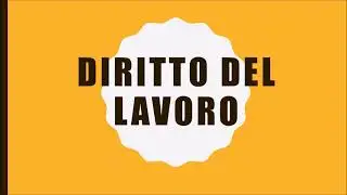 diritto del lavoro sindacati