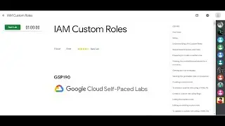 #LearnToEarn! I Learn to Earn Cloud Security Challenge : Level 1 | IAM Custom Roles | GSP190 | GCP |