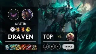 Draven Top vs Jayce - KR Master Patch 12.4