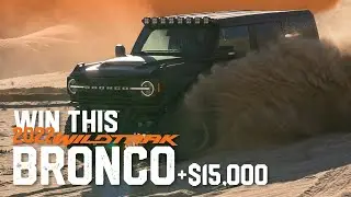 Представляем Pegasus, лучший внедорожный автомобиль &mdash; Ford Bronco Wildtrak 2022 года + 15&nbsp;000 долларов могут стать вашими!