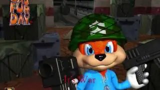 Conker Bad Fur Day - It's War music