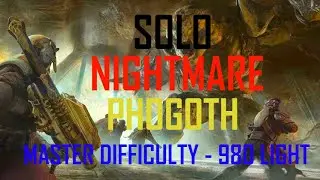 Solo Master Phogoth (Destiny 2 Shadowkeep)