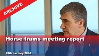 Архив IoM TV: Репортаж со встречи владельцев конных трамваев: 28.01.2016