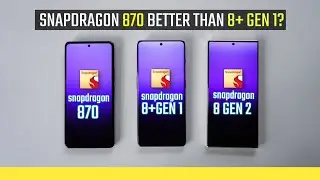 Snapdragon 870 beats Snapdragon 8 Plus gen 1 😲 Snapdragon Speed Battle 🔥Results Shocking...!