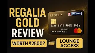 🏆 HDFC Regalia Gold Credit Card Review 2023 &ndash; Luxury Travel & Hidden Perks! 💳✨