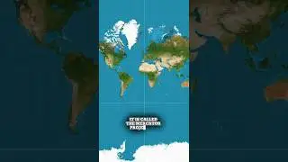 Карта мира, которой вы доверяете, искажена.