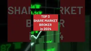 TOP 3 BROKER in 2024 #discountbroker #stockbroking #shorts