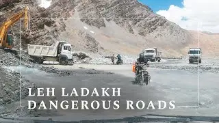 Leh Ladakh Ep:02 Keylong to leh | Road to Leh Ladakh 2021 | roads conditions prepare for this.
