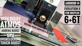 OnePlus 6 и 6T Android 14 Custom ROM Evolution X Подробный обзор: Custom ROM для игр.