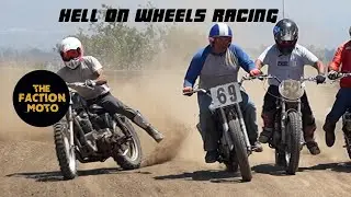 Hell On Wheels Vintage Motorcycle Racing.    #harleydavidson #triumph
