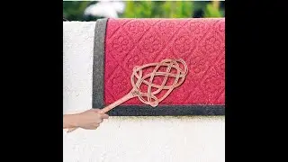 @SkennovaThailandAuthentic Rattan Carpet Rug Beater Handmade