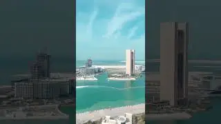 Bahrain Bay Beach ⛱️🏖️ #Hotel #Beach #View #City #Bahrain