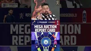 IPL MEGA AUCTION REPORT CARD #megaauction