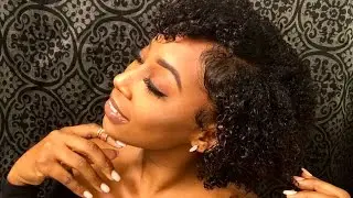 Wash n Go on short natural hair (Post Big chop)