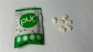 PUR Gum Spearmint Flavored with Xylitol - 55 pieces