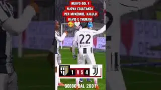 🤍🖤🫂 L'esultanza di #mckennie, #david , #thuram e #kalulu al gol contro al Parma ! 🎩🥰 #parmajuve