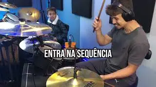 Sua primeira virada (Aulas de bateria Londrina) #drums