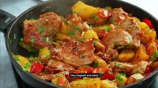 The fastest way to tenderize tough meat! 😉 Cooking delicious potatoes with meat. 😋