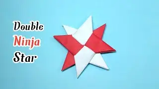How to Make an Easy Paper Double Ninja Star ?