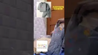 FirstCry affordable baby winter wear ll winter wear haul|| baby haul just ₹ 260