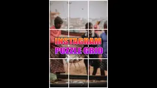 Instagram Puzzle Grid In Photoshop | Uzair A