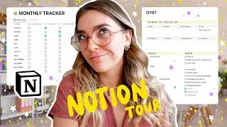 Toutes mes pages Notion - NOTION TOUR 2022