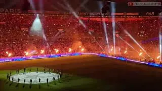 Mini show, tifo et hymne de la Champions League pour PSG Liverpool [05-03-2025]