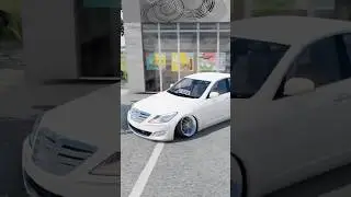 Stance Car Action #beamngdrive #beamng #stance #beamngshorts #genisis #cambered