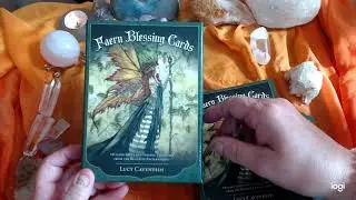 FAERY BLESSING CARDS flipthrough. oracle deck.