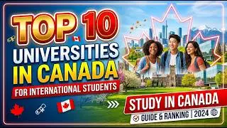 Top 10 Universities in Canada for International Students 2026 |Admission, Fees & Scholarships