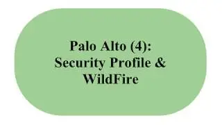 Security Profile and WildFire in Palo Alto