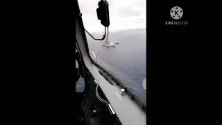 Offshore life Gulf of Mexico Crew Change by Chopper