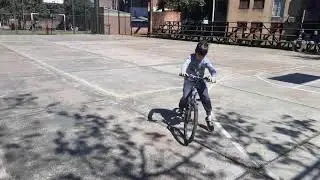 Domingo de bicicleta Luciano, Ale y Salvador