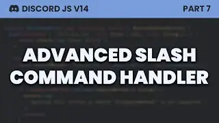 Расширенные команды и обработчик событий (Discord.js v14)