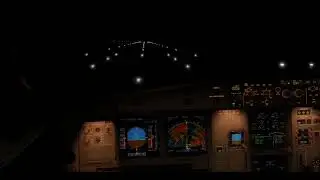 Polar Night Landing at Svalbard Airport (ENSB)